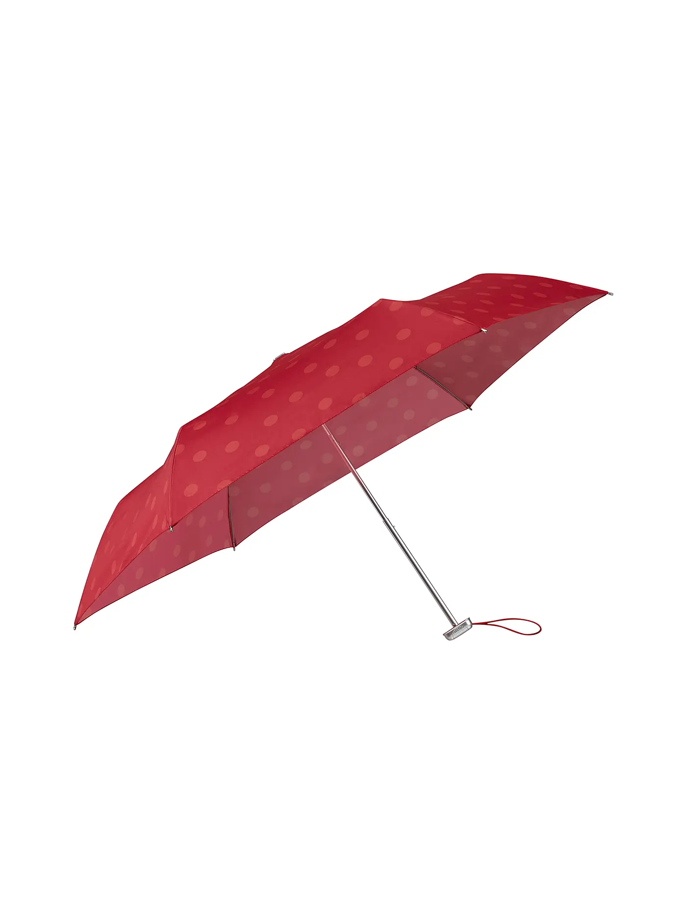 SAMSONITE | Regenschirm - Taschenschirm Alu Drop S sunset red dots | 